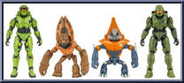 Grunt Minor / Master Chief / Grunt Conscript / Master Chief Action Figure