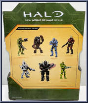 Frederic-104 (with DMR) from Halo Infinite - Series 4 manufactured by Jazwares [Back]