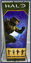 Spartan MK VII (with Commando Rifle) from Halo Infinite - Series 1 - 12" Scale manufactured by Jazwares [Back]