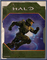 Spartan MK VII (with Pulse Carbine) from Halo Infinite - Series 1 manufactured by Jazwares [Back]