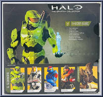 Master Chief with The Weapon + Accessories from Halo Infinite - Series 5 - Spartan Collection manufactured by Jazwares [Back]