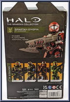Spartan Enigma from Halo Infinite - Series 4 - Spartan Collection manufactured by Jazwares [Back]
