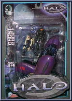 Ghost (with Elite, Jackal & Master Chief) Action Figure