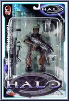 Sgt. Johnson from Halo - Series 3 manufactured by Joyride Studios [Front]