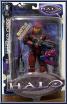 Master Chief (Maroon Battle Damaged) from Halo - Exclusives manufactured by Joyride Studios [Front]
