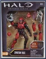 Spartan Vale (Imperial Grunt) from Halo - Wave 2 manufactured by Mattel [Front]