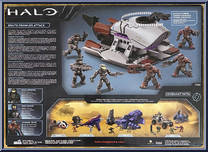 Brute Prowler Attack from Halo - Sets manufactured by Mega Bloks [Back]