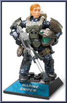 Marine Sniper from Halo - Series 12 manufactured by Mega Bloks [Loose]