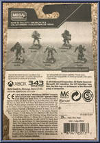 Remnant Hunter from Halo - Series 11 manufactured by Mega Bloks [Back]