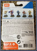 Spartan Jorge-052 from Halo - Series  9 manufactured by Mega Bloks [Back]