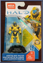 Spartan War Master from Halo - Series  9 manufactured by Mega Bloks [Front]