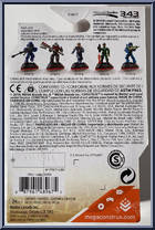 Spartan Wetwork Cleaner from Halo - Series  4 - Halo Heroes manufactured by Mega Bloks [Back]