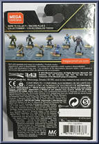Yap Yap the Destroyer from Halo - Series 10 manufactured by Mega Bloks [Back]