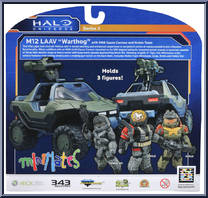 M12 LAAV "Warthog" from Halo - Minimates - Vehicles manufactured by Diamond Select [Back]