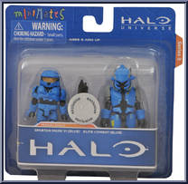 Spartan Mark VI (Blue) / Elite Combat (Blue) Action Figure
