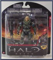 Jun (Unhelmeted) from Halo Reach - Series 6 manufactured by McFarlane [Front]