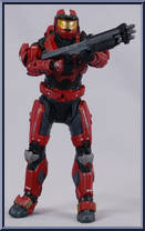 Spartan Specter from Halo Reach - Series 4 - Boxed Sets manufactured by McFarlane [Loose]