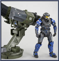 Warthog Rocket Launcher (with Spartan JFO) Action Figure