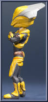Elite Costume from Halo - Xbox Live Avatars - Series 1 manufactured by McFarlane [Loose]