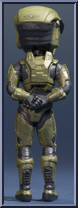 Master Chief from Halo - Xbox Live Avatars - Series 1 manufactured by McFarlane [Loose]