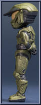 Master Chief from Halo - Xbox Live Avatars - Series 1 manufactured by McFarlane [Loose]