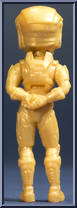 Metallic Gold Master Chief from Halo - Xbox Live Avatars - Series 1 manufactured by McFarlane [Loose]