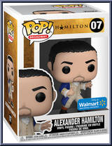 Alexander Hamilton (Blue Coat) from Hamilton - Pop! Vinyl Figures manufactured by Funko [Front]