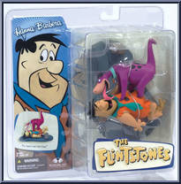 Fred Flintstone (with Dino) from Hanna Barbera - Series 2 manufactured by McFarlane [Front]