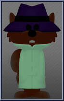 Secret Squirrel (Chase) from Hanna Barbera - Soda manufactured by Funko [Loose]