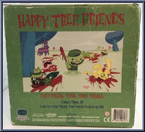 Shifty from Happy Tree Friends - Deluxe manufactured by Stevenson Entertainment [Back]
