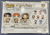 Harry Potter, Ron Weasley & Hermione Granger (Herbology) from Harry Potter - Pop! Sets manufactured by Funko [Back]