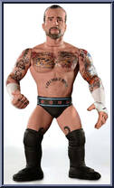 CM Punk from Heels and Faces - Series 3 manufactured by Zombie Sailor's Toys [Loose]