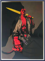Hellboy (BPRD Shirt Version) (PX) from Hellboy - Basic Series manufactured by 1000toys [Front]