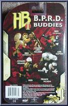 Red / Golden Army Soldier from Hellboy II - B.P.R.D. Buddies manufactured by Mezco [Back]