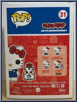 Hello Kitty (8-Bit) from Hello Kitty - Pop! Vinyl Figures manufactured by Funko [Back]