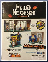 Living Room from Hello Neighbor - Construction Sets manufactured by McFarlane [Back]