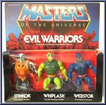 Evil Warriors - Stinkor, Whiplash & Webstor Action Figure