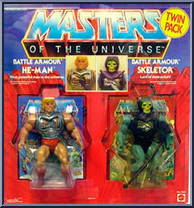 Battle Armor He-Man and Battle Armor Skeleter Action Figure