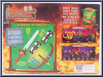 Warrior Action Set from Hercules - Legendary Journeys - Role Play manufactured by Toy Biz [Back]