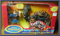 Rock Titan & Hercules from Hercules - Battle Packs manufactured by Mattel [Front]