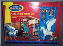 Carry Around Training Gym from Hercules - Playsets manufactured by Mattel [Front]