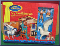 Carry Around Training Gym from Hercules - Playsets manufactured by Mattel [Package]