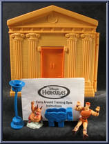 Carry Around Training Gym from Hercules - Playsets manufactured by Mattel [Loose]