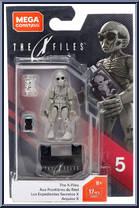 Grey Alien (X-Files) from Heroes - Series 5 manufactured by Mega Brands [Front]