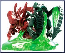 Red / Green Xenomorphs Action Figure