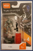 T-800 from Heroes - Series 4 manufactured by Mega Brands [Front]