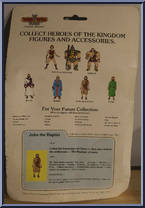 John the Baptist from Heroes of the Kingdom - Basic Series manufactured by Wee Win Toys [Back]