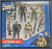 Elite Soldiers 4Pk Action Figure