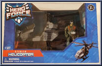 Stealth Helicopter Action Figure