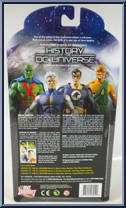 Kobra from History of the DC Universe - Series 4 manufactured by DC Direct [Back]